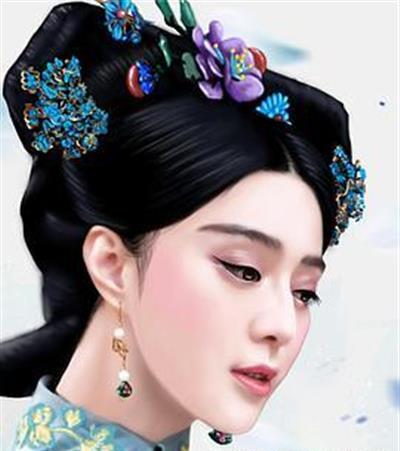 画框里的女人