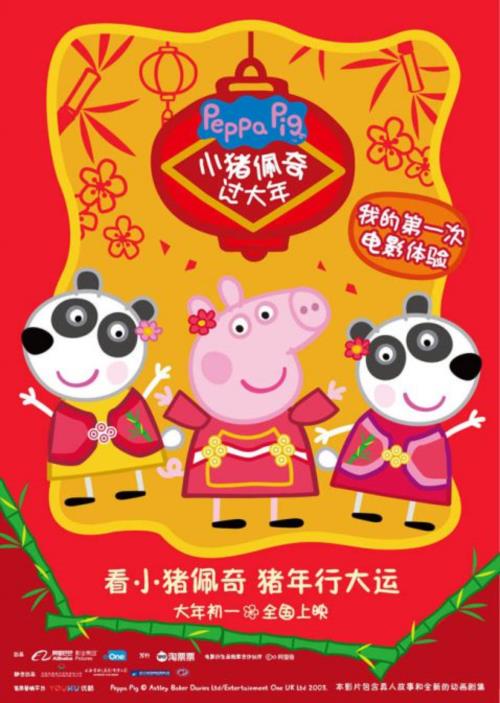 2019年动画喜剧《小猪佩奇过大年》