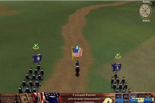 经典单机游戏《南北战争》