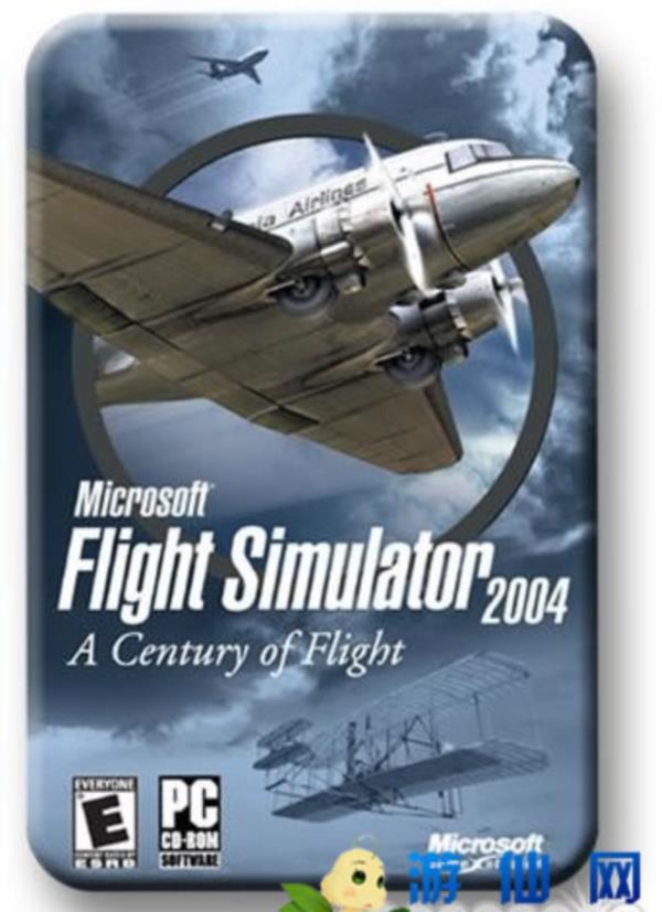 经典单机游戏《微软模拟飞行2004》