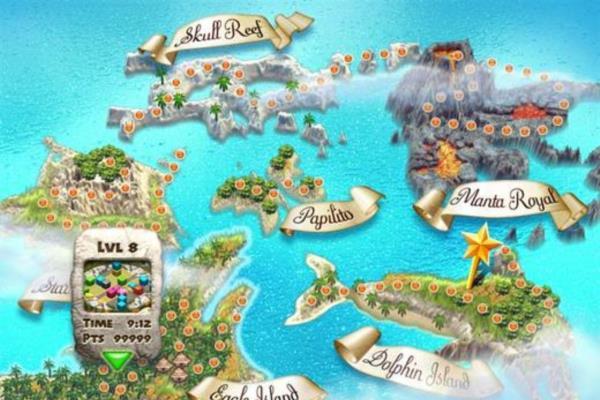 经典单机游戏《海滨方块》