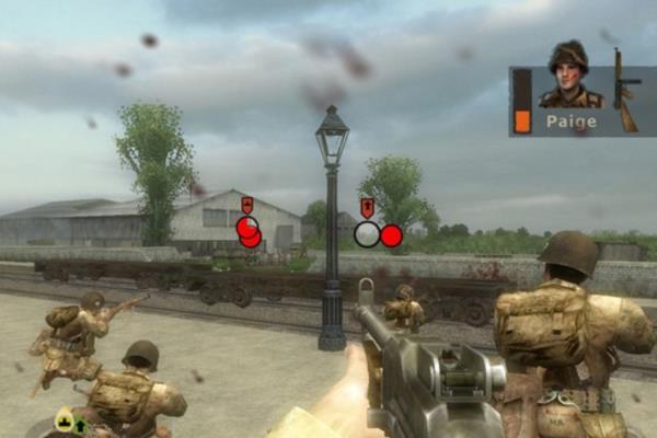 经典单机游戏《战火兄弟连浴血奋战》