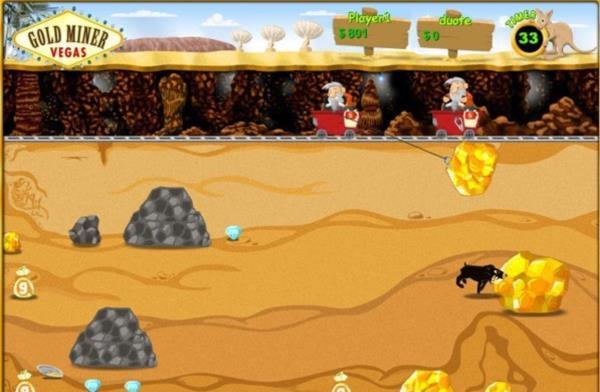 经典单机游戏《黄金矿工之维加斯版》