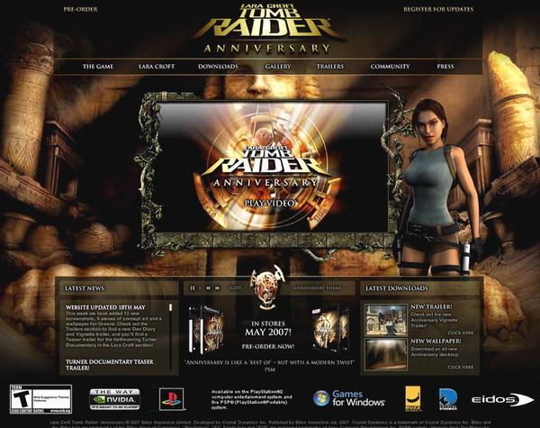 经典单机游戏《古墓丽影十周年纪念版》