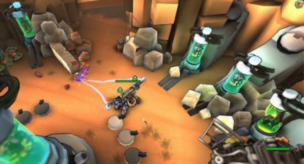 最新单机游戏《机器人组装炮塔》