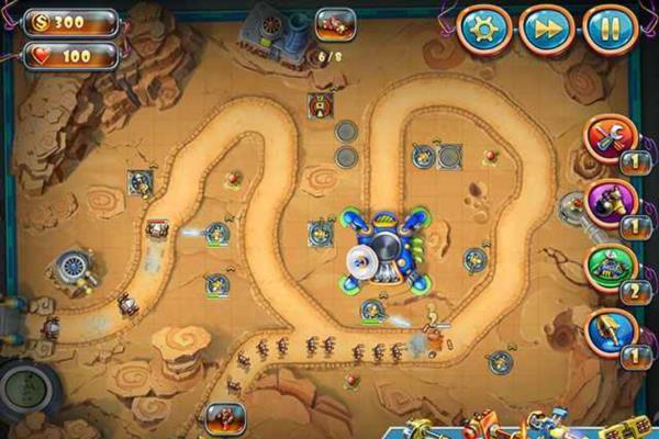 经典单机游戏《玩具塔防4:星海战争》