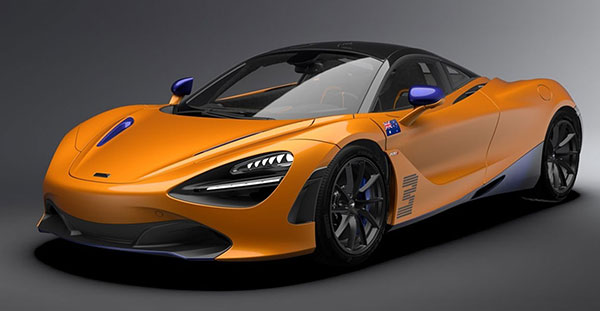 McLaren 720S 推出全球限量 3 辆「Daniel Ricciardo」别注车型