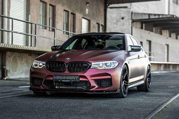 MANHART 打造 800 匹马力 BMW M5 超性能强化改装车型