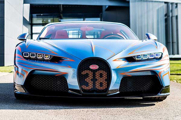 Bugatti Chiron Super Sport 独一无二定制车型「Vagues de Lumière」正式亮相