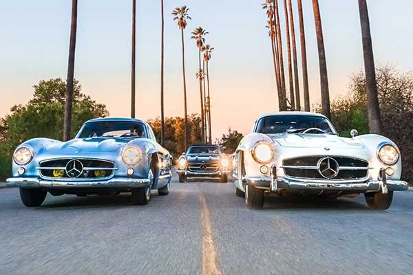 Santo Gallery 展示全新 Mercedes-Benz 300SL Gullwing 系列拍摄作品