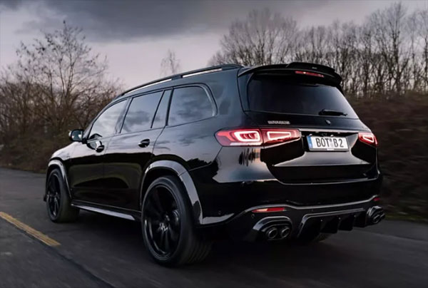 Brabus 打造极致黑化 Mercedes-AMG GLS 63 全新改装车型