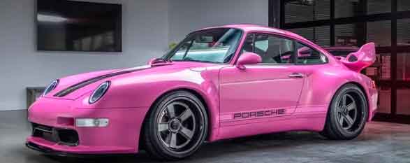 Gunther Werks 打造 993 世代 Porsche 911 全新改装车型「Bubblegum」