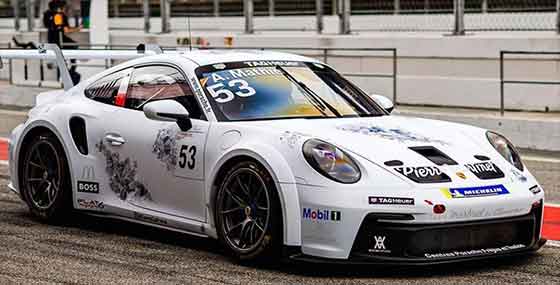 Daniel Arsham 打造 Porsche 992 GT3 Cup 赛事用车款独特涂装