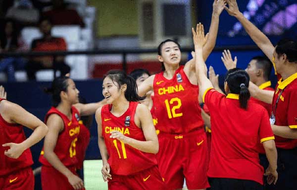 U18女篮亚锦赛中国进半决赛 