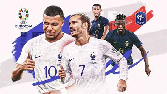 法国公布欧洲杯25人名单：姆巴佩领衔