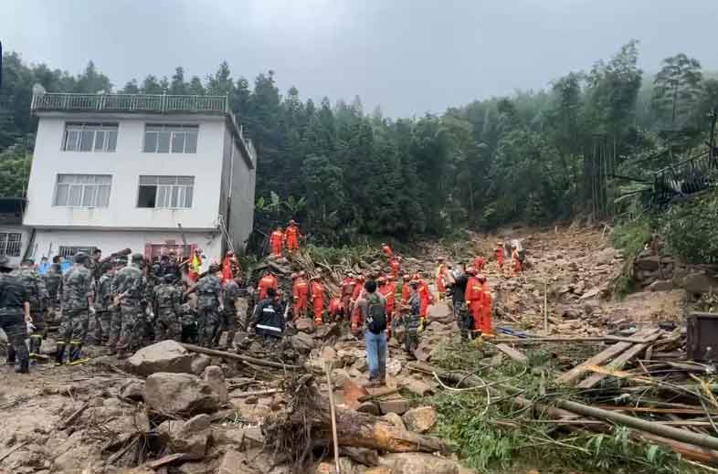 广西融水山洪灾害致5人死亡