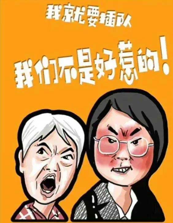 人民网评婆孙平移插队事件