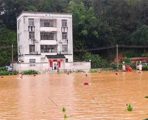 广东五华降雨致3人遇难 含两名儿童