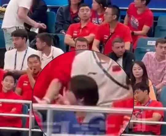 😱全红婵赛场外也超亮眼!观众席秒变“秩序管理员”?