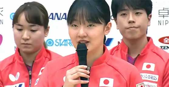 😲16岁张本美和放狠话:世乒赛我要狂揽三枚金牌?