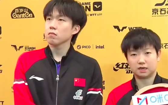 莎头组合3:0横扫晋级决赛！没咋训练还这么强？太炸了🤯