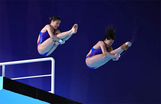 十五运会跳水首金，广东队强势夺冠