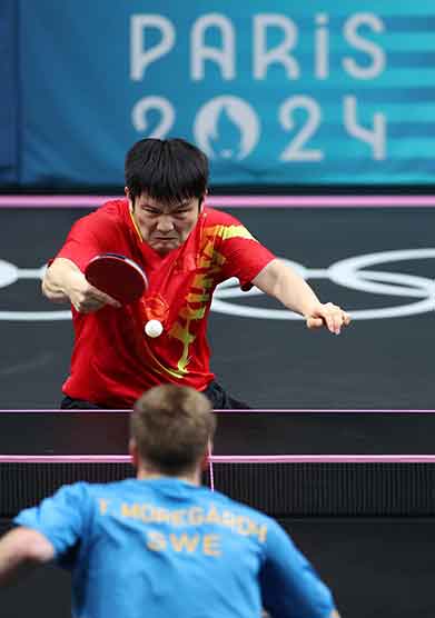 樊振东剑指全运金,为决赛做足最坏准备