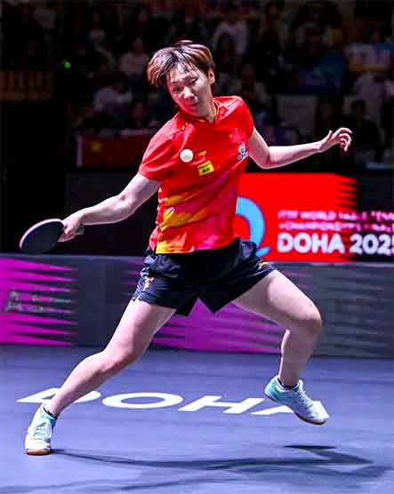 太燃了!王曼昱4-0横扫陈梦,与孙颖莎会师决赛