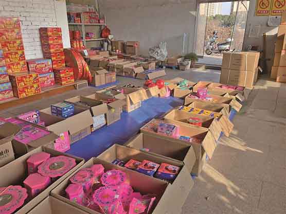 女子囤2800公斤烟花赚差价 已被处罚