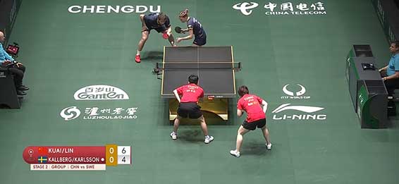 九连胜封神！国乒8-4胜瑞典，混团世界杯稳进4强