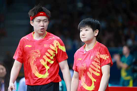 莎头组合杀疯了!3-0横扫日本队 混团决赛开门红