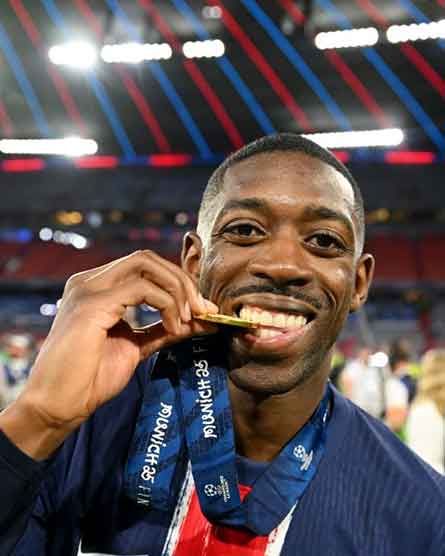 90后首人！登贝莱2025世界足球先生封神