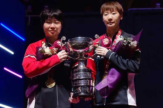 蒯曼率队夺冠！深圳大学3-1力克鲁能登顶乒超