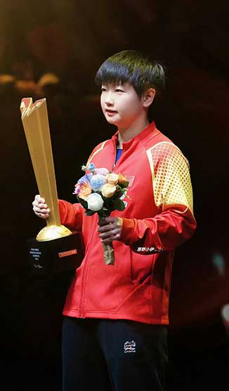 燃爆😭孙颖莎带伤夺亚洲杯女单冠军，7局险胜太牛