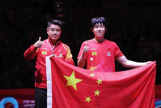 笑不活了😭王楚钦夺冠，王皓变脸术再封神