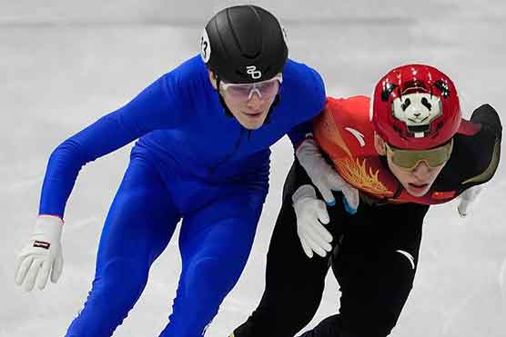 中国短道混合接力获第4名，拼尽全力无遗憾❤️