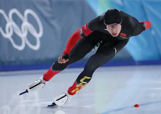 米兰冬奥｜廉子文速滑1000米因碰撞被取消成绩