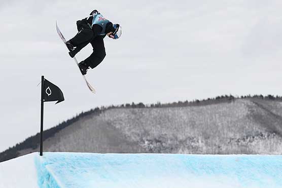 苏翊鸣涉险晋级单板坡障技巧决赛🔥