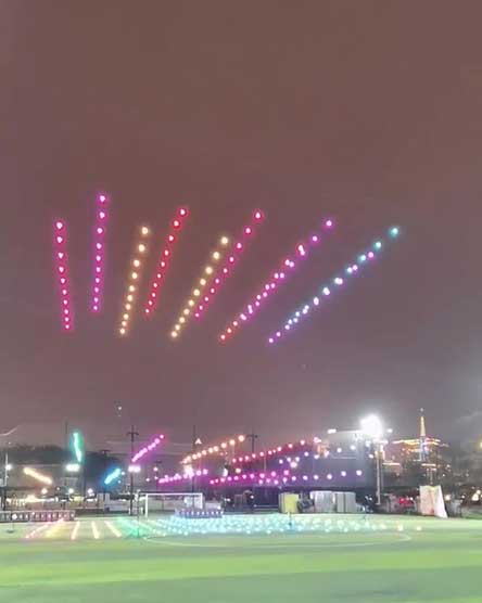 春晚22580架无人机起飞✨破吉尼斯世界纪录