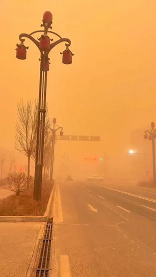 紧急预警⚠️狂风暴雪沙尘暴正加速南下