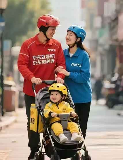 95后外卖夫妻春节不打烊,月入四万引热议