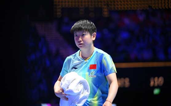 孙颖莎4-2逆转蒯曼 晋级澳门世界杯女单8强