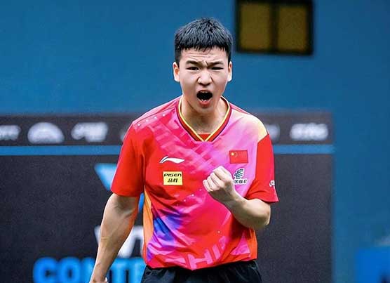 强势复仇!向鹏3-0零封日本全国冠军及川瑞基挺进16强