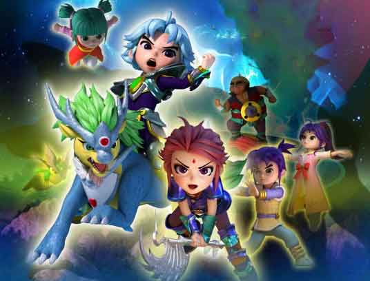 国产三维电视动画《神兵小将2》