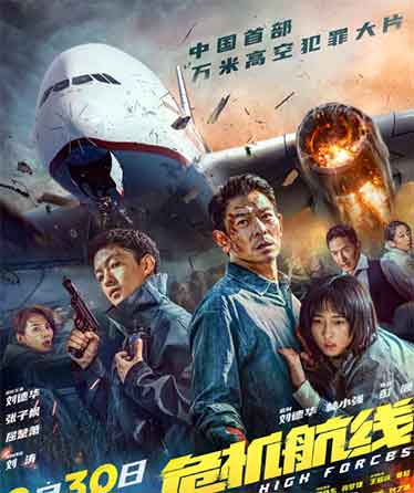 刘德华张子枫屈楚萧动作电影《危机航线》