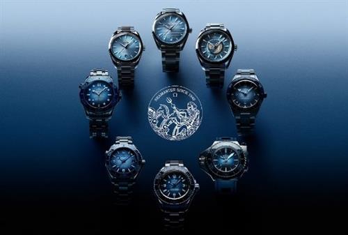 欧米茄海马系列 Seamaster in Summer Blue腕表 精准于深海 Precision at Every Level