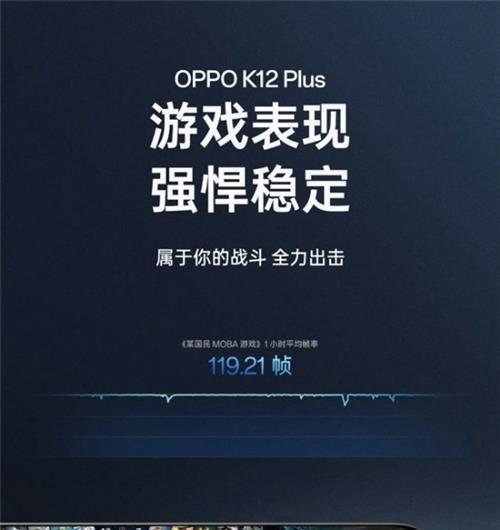 性能小钢炮OPPO K12 Plus搭载第三代骁龙7，带来同档最强游戏体验