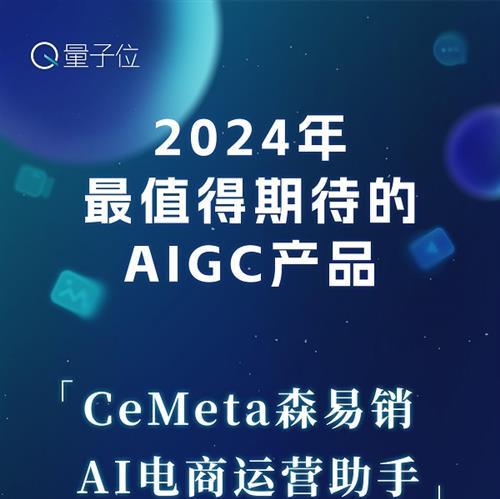 CeMeta森宇宙旗下产品入选“2024年最值得期待的AIGC产品” 