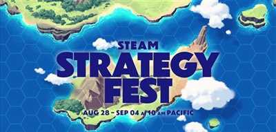 Steam策略游戏节预告 8月29日凌晨1点开幕