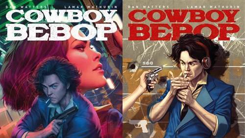 Netflix 真人版影集《星际牛仔 Cowboy Bebop》改编漫画首期封面率先曝光